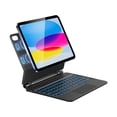 thumbnail image 1 of Keyboard Case for iPad (A16) 11th Gen 11 Inch 2025, iPad 10th Gene 10.9 inch 2022, Magic Magnetic Stand Keyboard with Multi-Touch Trackpad, Floating Design, 7 Colors Backlit, Bluetooth, 1 of 7