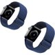 thumbnail image 1 of 2 correas elásticas para reloj compatibles con Apple Watch de 41 mm, 40 mm, 38 mm, 45 mm, 44 mm y 42 mm, cómodas y ajustables para la serie Iwatch Se 7, 6, 5 y 4, 1 of 5