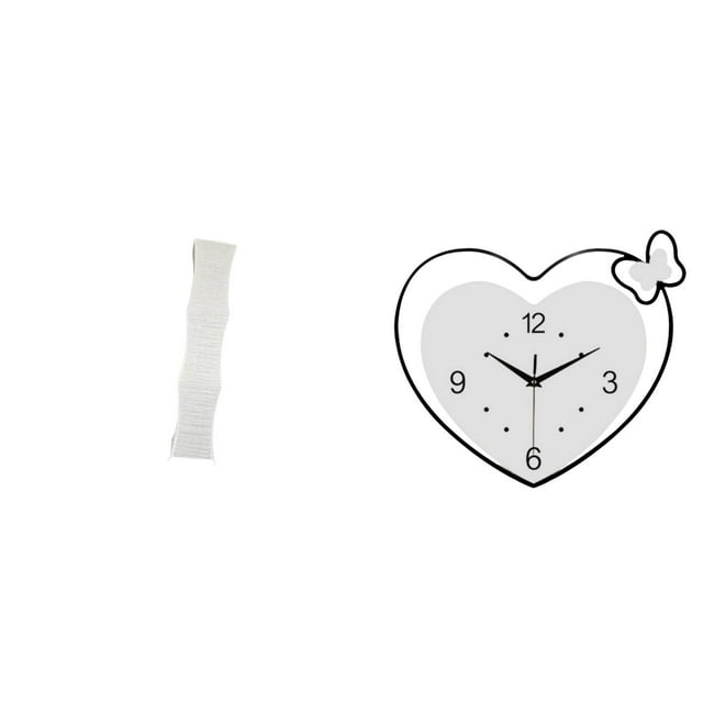 Pantalla De Lámpara Con Forma De Corazón, Reloj De Pared Creativo Para Sala De Estar, Lámpara De Pie Decorativa, Pantalla Con Movimiento Silencioso, Arte Para Estudio U Oficina.