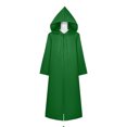 thumbnail image 7 of YanHoo Long Hooded Cloak for Adult Men Medieval Robe Women Cape Halloween Cloak Costume Party Outfit, 7 of 7