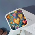 thumbnail image 4 of Shiartex Hearts Colors Bubbles Jewelry Box for Necklace Ring Earring Storage White, 4 of 5