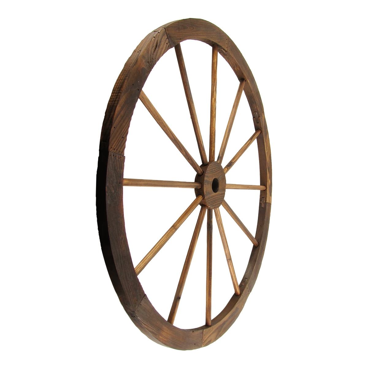 Garden Ornaments Other Garden Ornaments Large 32 Wood Wagon Wheel
