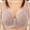 #0523-Pink, variant on Seamless Front Close Bras for Women Fashionable Underwire Full Coverage Moisture Wicking Comfort Supportive Convenient Bralettes