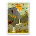 thumbnail image 2 of Yosemite National Park, California, El Capitan, Geometric National Park Series, Lantern Press, Premium Playing Cards, 52 Card Deck with Jokers, USA Made, 2 of 5