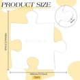 thumbnail image 2 of BENECREAT 2pcs Acrylic Puzzle Router Template, 5.5x5.5inch Acrylic Handle Cutting Board Serving Board Router Template for Charcuterie Home Kitchen Cutting Board Handle, 4mm Thick, 2 of 6