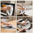 thumbnail image 6 of 2 Pcs Funny Kitchen Towels,White Christmas Tree and Snowflake Pattern Microfiber Dish Towels,Kitchen Tea Towels,Kitchen Towel Set (18" X 26"), 6 of 7