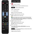 thumbnail image 3 of Xtrasaver Brand New Replacement Remote Control Compatible for Samsung AA59-00582A Remote, Applicable AA59-00638A AA59-00790A AA59-00580A AA59-00581A AA59-00594A (Smart TV/ HDTV /LCD/ LED/ TV), 3 of 5