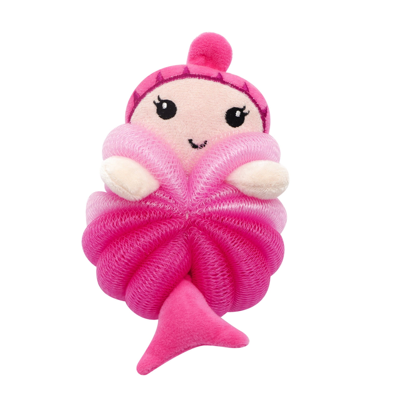 keusn cute bath sponge for kids soft and gentle body scrubber for