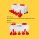 thumbnail image 4 of Comedero De Agua Para Aves De Corral, Diseño De De Material PP, Gran Capacidad, Fácil De Instalar, Comedero Para Pollos De 10 Litros Con 10 Vasos De Agua Para Patos,, 4 of 7