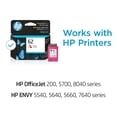thumbnail image 2 of HP 62 Tri-color Ink Cartridge HP C2P06ANHP, 2 of 7