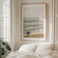 thumbnail image 5 of Surfer in Newport Beach 02 - Newport Beach California Photography Surf Beach Ocean Waves Surfboard Seaside Coastal Oak Framed Wall Art Print 6 x 8 inches, 5 of 12