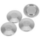 thumbnail image 1 of Tapa de brida ciega de brida en blanco, tapón de placa ciega de acero inoxidable para accesorios sanitarios para aplicaciones de vacío, usos industriales, 4 Uds., 1 of 6
