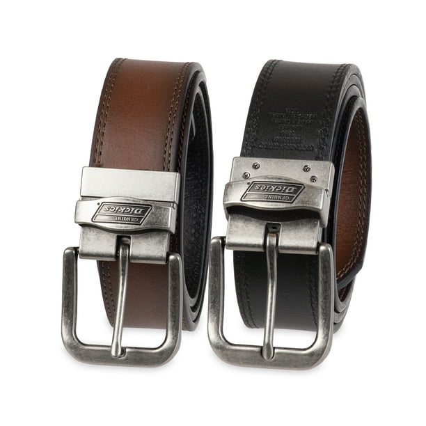 Genuine Dickies Genuine Dickies Men's Reversible Dress Belt With Big