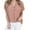 Pink-1P, variant on Mittory Women's Dressy Casual Tops Business Work Blouses White Button Down Shirts Cap Sleeve V Neck Tshirt