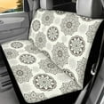 thumbnail image 4 of Pzuqiu Boho Mandala Car Seat Covers Sets 4Pcs Front Seat Protector Carseat Rear Split Bench Cover Universal Vehicle Seat Protector Fit Most Car, Truck, Suv, or Van, 4 of 7