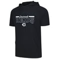 thumbnail image 2 of Men's Levelwear Black Cincinnati Reds Phase Vanguard Hoodie T-Shirt, 2 of 3