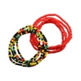 thumbnail image 3 of Cadenas de cintura bohemia en capas para el vientre 2 uds colorido+rojo, 3 of 8