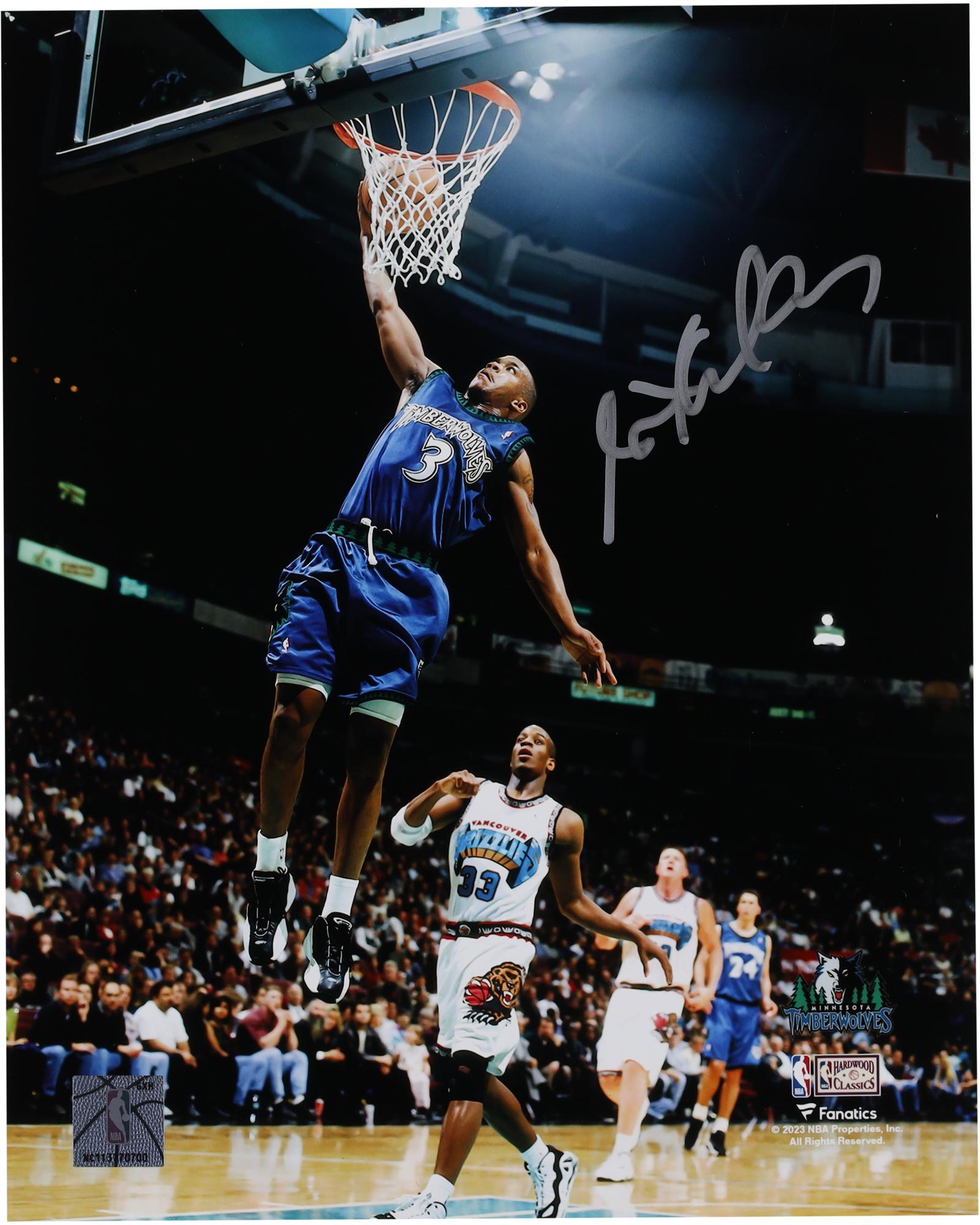 Damon Stoudamire Portland Trail Blazers Autographed 11