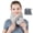 Gray, variant on Memory Foam Travel Neck Pillow with Ergonomic Support, Portable & Compressible for Airplane Car Train Office Spring Travel Essential