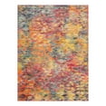 thumbnail image 3 of Unique Loom Vivid Collection Area Rug - Bengaluru (9' x 12' Rectangle Multi/Orange), 3 of 9