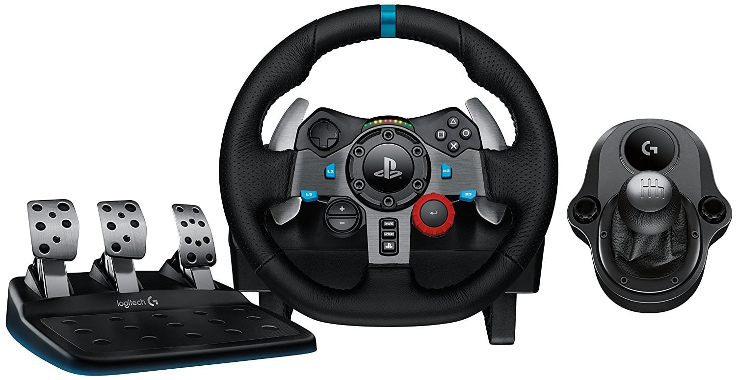 Logitech G29 Driving Force Race Wheel PS4 + Logi G Driving Force Shifter Bundle (Non-Retail Packaging) Walmart.com