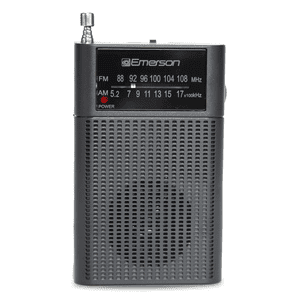 Emerson ER-7000 Portable AM/FM Radio with Belt Clip