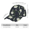 thumbnail image 3 of Yiaed Lilies Flowers Print Cap Adjustable Size for Running Workouts and Outdoor Activities All Seasons, 3 of 5
