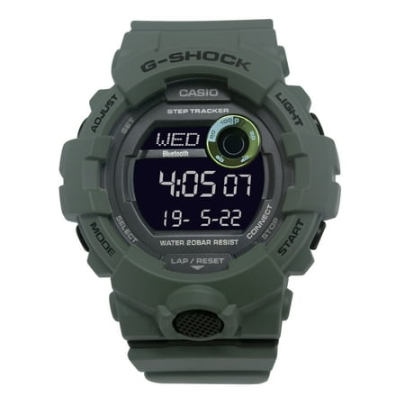 olive green g shock watch