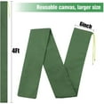 thumbnail image 2 of NOGIS 2 Pcs Sand Bags for Flooding, 4' X 6" Long Canvas Sandbags, Thickened Reusable Sand Bags, Flood Barriers for Home, Garage Door Water Barrier Flood Sandbags, 2 of 7