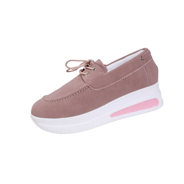 Zapatos para mujer, moda, informales, de punta redonda, cómodos, para correr, botas vaqueras.
