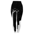 thumbnail image 4 of Women Print High Waist Casual Ankle Slim-Leg Leggings, 4 of 5