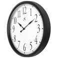 thumbnail image 7 of Infinity Instruments Bromidic Metal 16" Business/Office Indoor Wall Clock with Quartz Movement for Accurate Timekeeping, Black, 7 of 7