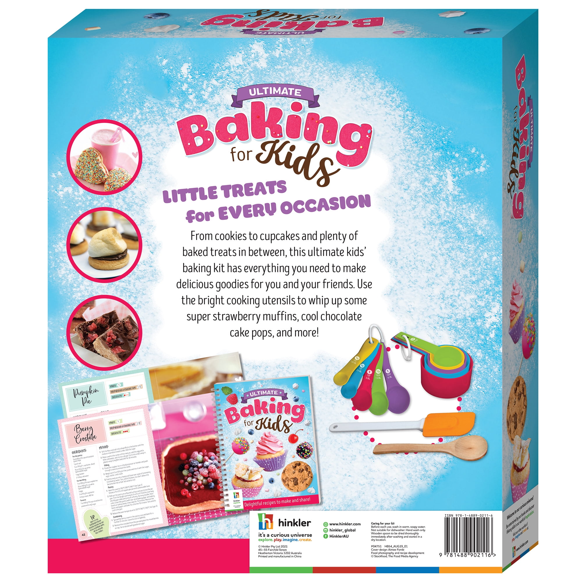 Ultimate Baking for Kids Kit Cookbooks for Kids Cooking with Children Baking Utensils and Guides Children s Hobbies Learn to Bake Baking for Kids Aged 8 to 12 Walmart