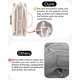 thumbnail image 5 of Bolso VOFANK de lona para mujer con cremallera, color beige, talla XL, 5 of 7
