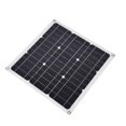 thumbnail image 2 of Kit de Panel Solar de 30W, cargador de batería de Panel Solar de silicio monocristalino con controlador de 10A, fuente de alimentación USB de 18V y 5V, 2 of 5