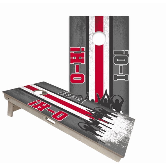 Skip's Garage | O-H-I-O Backyard 2x4 Cornhole Board Set with Bags