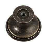 AFQH 12 Pcs Vintage Antique Bronze Knobs Handle Pulls Round Knobs for Cabinet Drawer Kitchen Bathroom Cupboard Home Office Furniture,Cabinet Door Bathroom knobs Hardware
