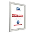 thumbnail image 2 of M&T Displays Front Loading Wall Mounting Lockable Picture Photo Snap Poster Frame 24x36 inch Silver Aluminum, 2 of 6