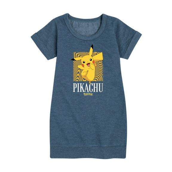Pokémon - Hypnotic Pikachu Art - Youth Girls Fleece Dress