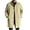 Beige, variant on Mens Trench Coat Single Breasted Mid Length Windbreaker Jackets Lapel Lightweight Long Jacket Casual Overcoat with Pocket Black