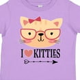 thumbnail image 4 of Inktastic Cat Lover I Love Kitties Girls Toddler T-Shirt, 4 of 5