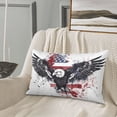 thumbnail image 6 of Fotbe American Flag Eagle Art Pillow Cases - Envelope Closure - Luxury, Extra Soft, Cooling Pillow Covers - Wrinkle, Fade, Stain Resistant-20"x30", 6 of 8