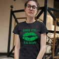 thumbnail image 3 of Tee Hunt Kiss Me I'm Irish Funny Women's T-Shirt Novelty T-Shrit St. Patrick's Day Shamrock Tee, 3 of 5