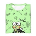 thumbnail image 3 of Boys Girls Keroppi Shirt Graphic T-Shirt Crewneck Short Sleeve 3d Colorful Tops Tees, 3 of 7