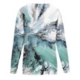thumbnail image 5 of Fashion Deals Sale! RQYYD Women's Thin Pullover Loose Tops Casual Sweater Fashion Comfy Tie Dye Sweatshirts Long Sleeve Blouses Women Shirts (Light Blue,M), 5 of 5