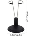 thumbnail image 2 of 4Pcs Black Doll Stand Bracket Support for Bears and Fashion Dolls, Portable Storage Rack for Home, 3.93*2.16*0.78Inch, 2 of 8