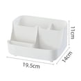 thumbnail image 3 of Stationary Organizer Compartment Anti-slip Solid Color Multi-functional Desktop Sundries Pencil Storage Box Classroom Things, 3 of 12