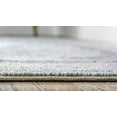 thumbnail image 3 of Unique Loom Paris Collection Pastel Tones Traditional Distressed Light Blue Runner Rug (2' 7 x 6' 0), 3 of 5
