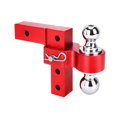 thumbnail image 1 of Trailer Hook Ball Bracket Kit With 2 Inch Ball Trailer Heavy Duty Adjustable Combo For RV Truck Camper Car Caravan Accessories ,Weatherproof Double Locking Hitch Pin, 1 of 7