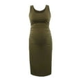 thumbnail image 2 of Christmas Clearance Deals! Borniu Dress Woman Solid Sleeveless Breast-Feeding Pregnant Nursing Dress Clearance, 2 of 3